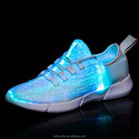 Masques de fête lumineux à LED en fibre optique, étanches, rechargeables par USB, pour femmes, hommes et enfants, 7 couleurs, clignotants automatiquement, Noël