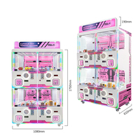 Distributeur de capsules de jouets 100/120 mm, machine Gacha Gachapon pour centre commercial