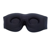 Casque d'écoute OEM 3D avec masque pour les yeux souple entièrement occultant Microphone à bande élastique réglable pour écouter de la musique pendant le sommeil Produits électroniques grand public