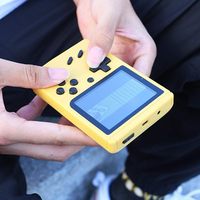 Nouvelle Offre Choc Prix Usine : Console de Jeu Vidéo Portable Mince avec Manette Intégrée 3,0 Pouces pour Enfants, Préchargée en Jeux