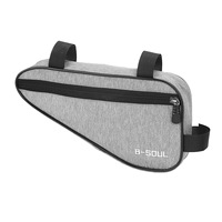 Haute qualité 1.5L vélo Triangle cadre avant sac haut Tube pochette accessoires pour vélo haute qualité vélo Solution de stockage