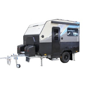 Caravane de luxe tout-terrain XINYI 11FT avec toit rigide et cuisine coulissante à vendre - Product Image 1