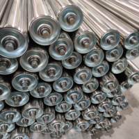 Rouleau gravitaire en acier inoxydable 304-60mm de diamètre. Résistant à la corrosion pour l'industrie alimentaire