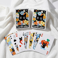 Cartes à jouer de poker personnalisées avec logo sur mesure OEM |   Jeu de cartes de taille standard pour casino et divertissement à domicile