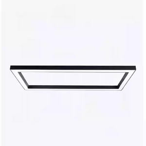 Lampada a Sospensione LED Lineare Rettangolare Moderna e <span class=keywords><strong>Semplice</strong></span> Dengbeiwang con Struttura in Metallo per Tavolo da Biliardo in Sala Biliardo - Product Image 4