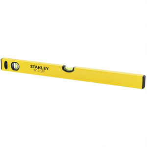 Nivel clásico Stanley 48 de aluminio con vial para fontanería y construcción - Product Image 2