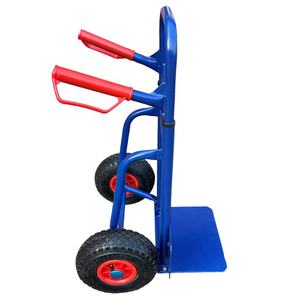 HT1426 Chariot à main en métal robuste Capacité de charge de <span class=keywords><strong>100kg</strong></span> Structure de plate-forme personnalisable pour le transport de marchandises - Product Image 3