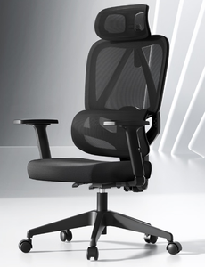 <span class=keywords><strong>Chaise</strong></span> <span class=keywords><strong>de</strong></span> <span class=keywords><strong>bureau</strong></span> ergonomique moderne et abordable en maille avec soutien lombaire réglable pour managers, cadres, personnel, chambre et école - Product Image 1
