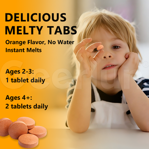Comprimés à croquer de Vitamine C et Fer de haute qualité pour enfants – Complément alimentaire pour soutenir la santé immunitaire – Comprimés fondants de Fer pour enfants – Saveur OEM ODM - Product Image 3