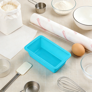 DIY Non-Stick Silicone Mold Rectangle Loaf Pan for Cake Bread Meatloaf or Toast-Homemade <b>Baking</b> Tools <b>Accessories</b> - Product Image 2