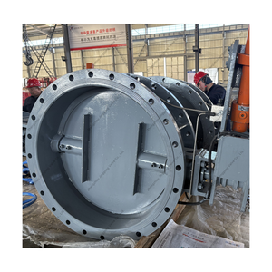 Conexión de Brida Redonda Baja para Ventilación en Construcción de Túneles, Generalmente Fabricada con Placas de Acero Soldadas o Aluminio - Product Image 3