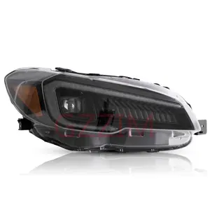 스바루 WRX 2015-2020 대 한 자동차 액세서리 LED ABS 플라스틱 프론트 라이트 헤드 램프
