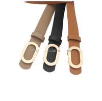 Nouvelle ceinture coréenne pour étudiantes SANYICAI modèle AS-65456 en jean avec boucle en alliage, largeur 2,8 cm, longueur 105 cm, multicolore pour femmes