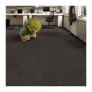 Giá rẻ Giá có thể tháo rời dày thương mại PP vuông dính 50*50 văn phòng thảm thảm gạch sàn để bán gạch thảm - Product Image 6