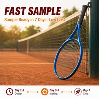 Vente en gros de raquettes de tennis en lot, modèles mixtes en fibre de carbone et alliage d'aluminium, prix conteneur