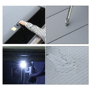 La Mejor Cubierta Enrollable para Camioneta Isuzu D-max 202, Equipada con Luces LED y Cierre, Cubierta Rígida Retráctil de Aluminio Impermeable - Product Image 3