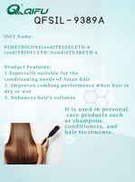 Émulsion d'huile de silicone à gros grains DIMETHICONE et TRIDECETH-6 et TRIDECETH-3 et STEARETH-6 pour le soin des cheveux asiatiques