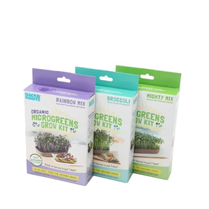 Retour à Roots 6-Grow Variety Pack DIY Microgreen Kit de culture pour <span class=keywords><strong>la</strong></span> maison et le jardin - Product Image 1