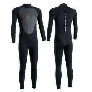 MAQVOB Wholesale Men One Piece impermeabile cerniera posteriore 3mm muta da sub in Neoprene a maniche lunghe muta da surf