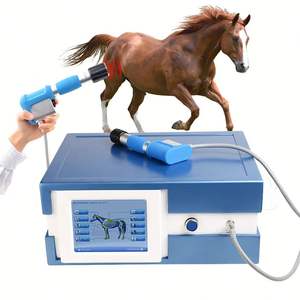 Máquina Portátil de Terapia de Ondas de Choque Veterinaria, Dispositivo de Terapia de Ondas de Choque Equinas para Caballos - Product Image 1
