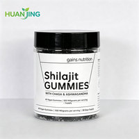 Compléments alimentaires à base de plantes Hilalayan avec Ashwagandha, 105 minéraux, gommes de Shilajit, soutien immunitaire, 3g OEM