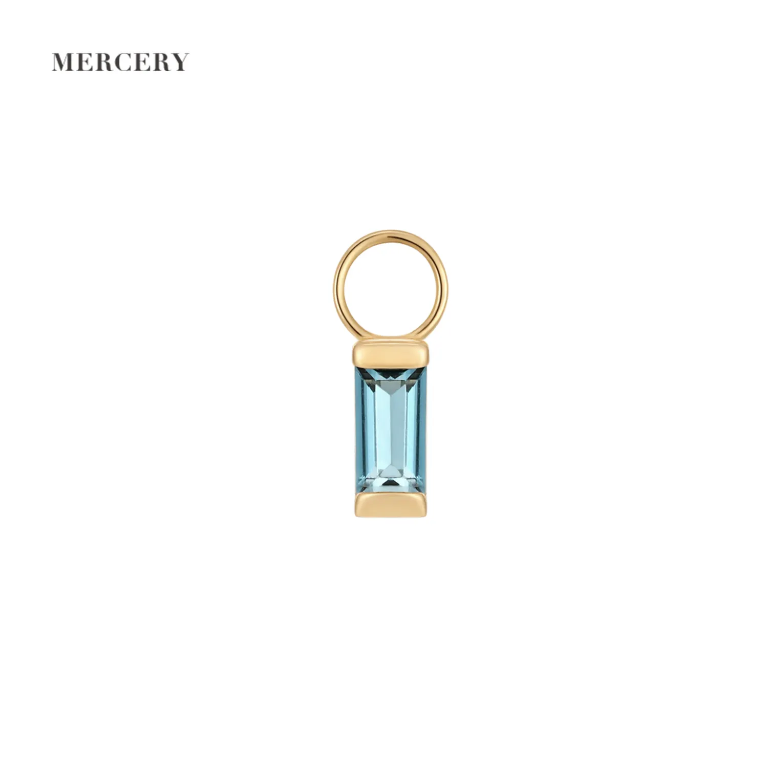 Mercery תחזית אישית תליון OEM ODM פרל אישית תכשיטי אביזרי מציאת 14K מוצק זהב Jewelri עגיל Diy קסם