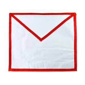 Delantal Masónico AASR para Compañero de Logia - Delantal AASR de Masón con Color y Logotipo Personalizados Unisex - Product Image 1