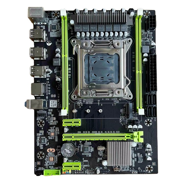 New X79-PRO ATX Desktop Computer Motherboard 2011 Pin DDR3 Memory Gigabit NIC Integrated Graphics for Server Application Intel