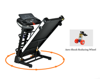 Tapis roulant électrique Lijiujia facile à installer avec inclinaison automatique de 0 à 15 niveaux, moteur de 2,0 ch, machine de course pliable pour le cardio