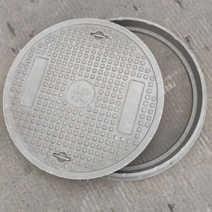 Coperchio per Pozzetto in Composito GRP con Telaio EN124 D400 Quadrato 600x600mm, Copertura per Ispezione Fognature Industriali - Product Image 3