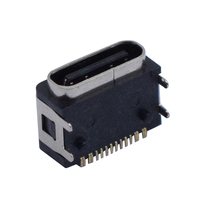 Connecteur femelle USB Type-C 16 broches étanche IPX6, prise jack, personnalisation prise en charge, solution tout-en-un pour fabricants