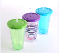 Nouveau produit 2026 – Gobelets en plastique à double paroi personnalisables, réutilisables, écologiques pour le camping en extérieur