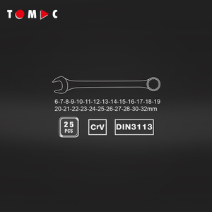 Tomak 25 peças chave de chave combinada CRV conjunto de ferramentas de venda quente-novo produto - Product Image 5