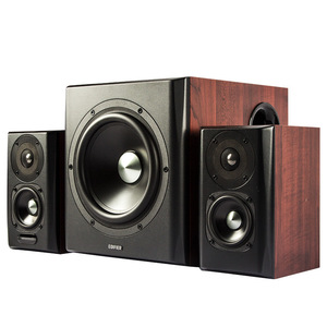 Enceinte multimédia 2.1 canaux Edifier S201 8 pouces en bois avec Bluetooth et design actif pour une utilisation audio à domicile - Product Image 1