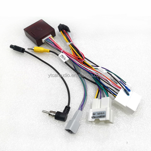 Renault <span class=keywords><strong>Dacia</strong></span> Duster Car Android Stereo 16PIN Power Wiring Harness Cable Adapter CANbus Box PVC Jacket Player Wiring Harness - Product Image 1