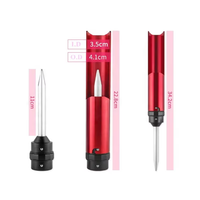 TAKEDO Vente en gros de haute qualité TK037 Support de canne à pêche en alliage d'aluminium Support de canne à pêche Support de base de support de canne à pêche