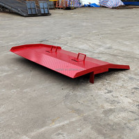 Rampe de quai pour conteneurs, plaque de déchargement pour chariot élévateur, 8T, usage en entrepôt