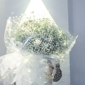 <span class=keywords><strong>Papier</strong></span> d'emballage transparent pour bouquet de fleurs LED, <span class=keywords><strong>cellophane</strong></span> imperméable, rose fraîche, fleurs, <span class=keywords><strong>papier</strong></span> d'emballage floral - Product Image 6