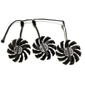 PLD08010S12HH,75 มม.,พัดลมการ์ดจอ GPU,สำหรับ GIGABYTE GTX1080Ti GTX 1070 Ti G1 GAMING,สำหรับกิกะไบต์ <span class=keywords><strong>GTX980</strong></span> R9 FURY,แทนที่ T128010SU - Product Image 4