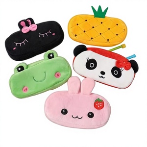 Étui à crayons en peluche pour enfants RUNDA, vente directe d'usine, créatif, mignon, pour étudiants, fermeture éclair, <span class=keywords><strong>sac</strong></span> à crayons de dessin animé, 20*10cm, pour l'école et le bureau - Product Image 1