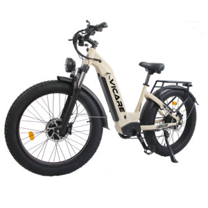 VICARE MN-6 Vélo à pneus larges de 26 pouces à 7 vitesses, 1000W*2, double moteur, cadre en aluminium entièrement amorti, frein à disque hydraulique - Product Image 1