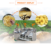 Machine de Production automatique de pommes de terre, 1 unité, ligne de Production de Chips