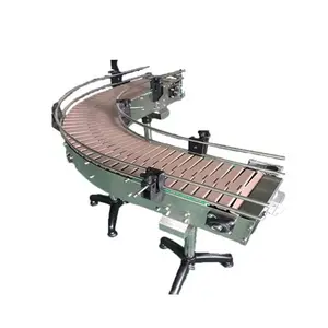 plastic table top slat chain scraper conveyor