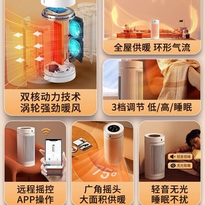 เครื่องทำความร้อนไฟฟ้ากรีนวินลู 20 เมตร ระบบหมุนเวียนอากาศ ให้ความร้อนเร็ว จำเป็นสำหรับฤดูหนาว - Product Image 3