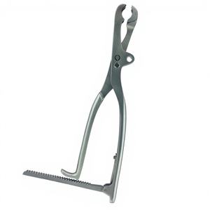 Pinzas de sujeción de huesos Lambotte de acero inoxidable al por mayor de Bisons con bloqueo de trinquete, juego de instrumentos quirúrgicos manuales - Product Image 1