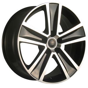 Ruedas Originales de 5 Radios con Orificios para Llantas de 14 Pulgadas 5x100 en Gris Metálico para Reequipamiento/Actualización de Automóviles de Pasajeros - Product Image 1