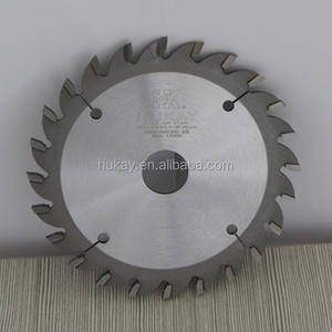 Lames de scie diamantées circulaires PCD coniques OEM du fabricant professionnel industrielles pour le rainurage de panneaux de particules stratifiés MDF - Product Image 2