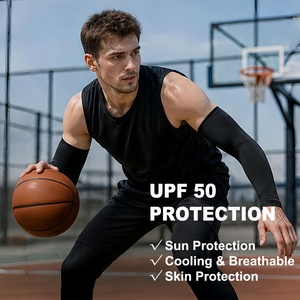 Manchon de compression respirant personnalisé avec logo pour bras, protection solaire sportive pour la pêche et le cyclisme, pour femmes et hommes - Product Image 4