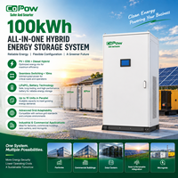 Produsen China Sistem Penyimpanan Energi Industri dan Komersial 100kWh All-in-One Cabinet dengan Pendingin Cair BESS