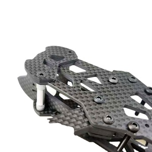 Châssis de drone en fibre de carbone Ant Carbon 7 pouces Mark4, épaisseur 3 mm, finition mate/brillante, découpe CNC de précision pour une durabilité maximale - Product Image 1